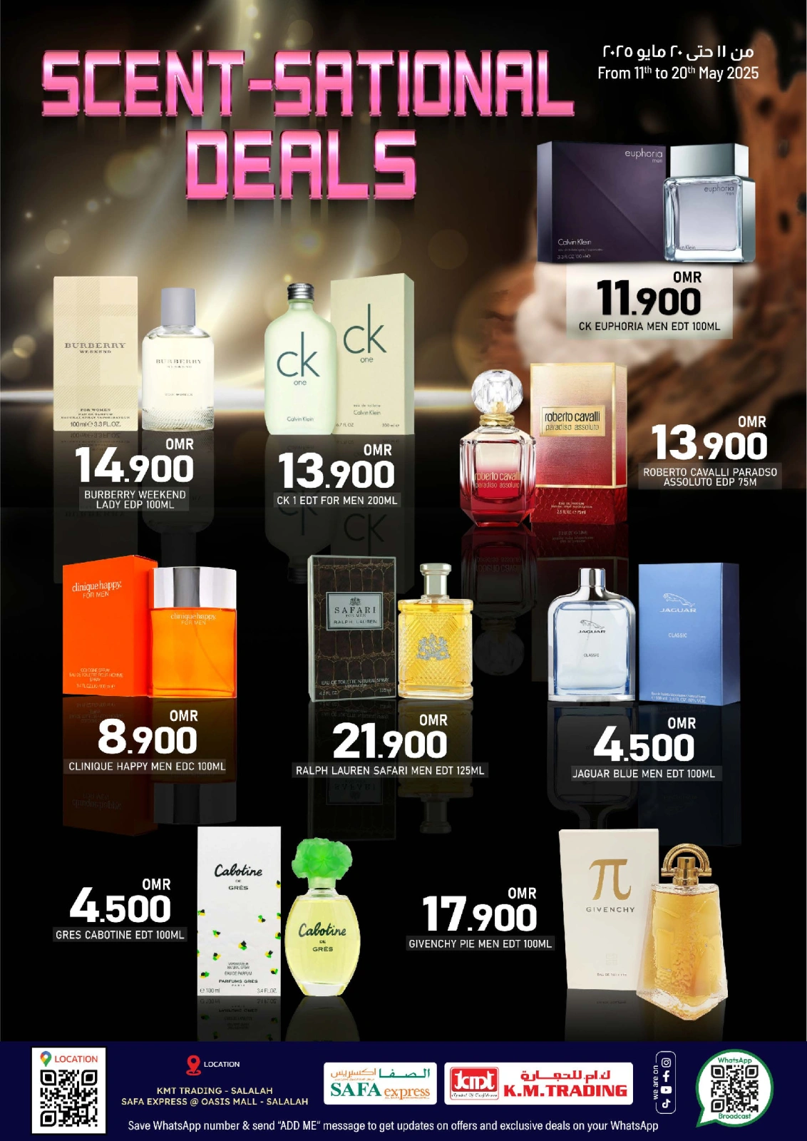 Page 1 in Perfume offers at Safa Express Oman