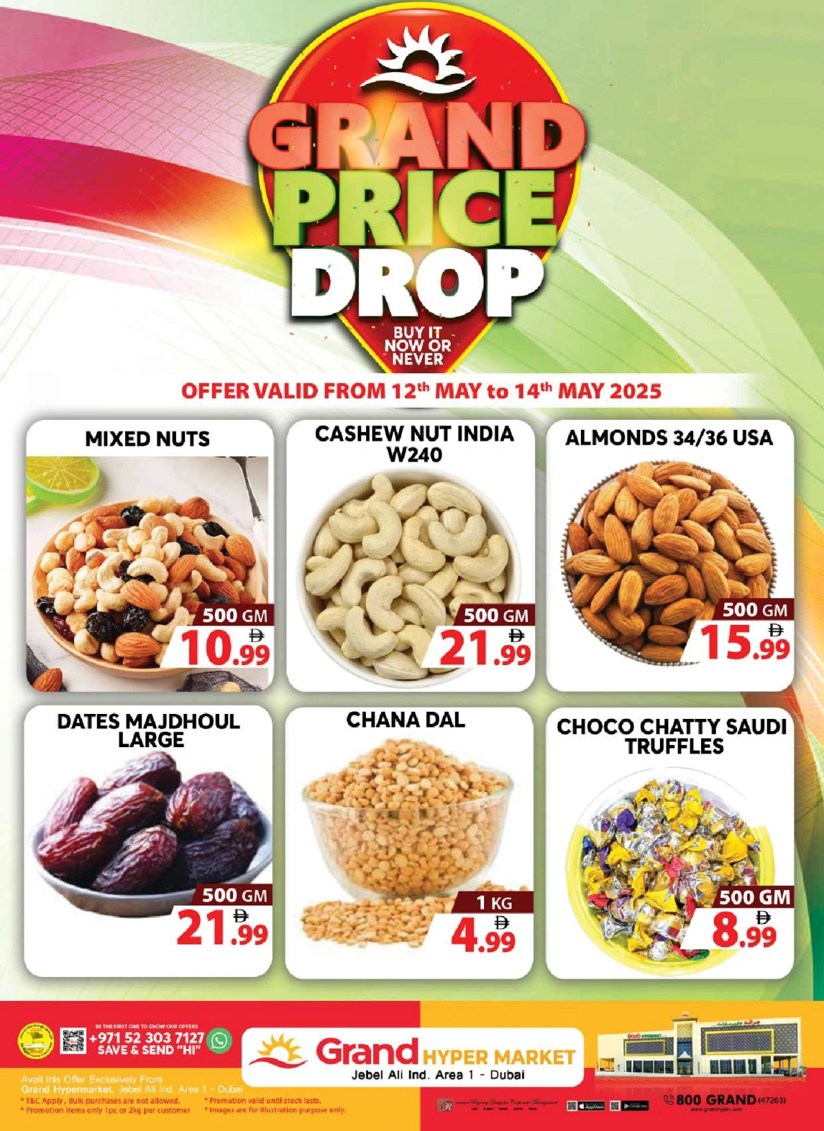 Page 12 in Tuesday Bazar Offers at Grand Hypermarket UAE
