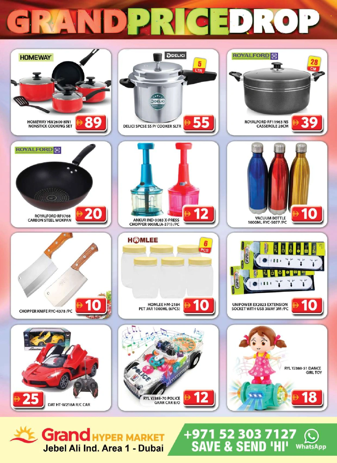 Page 19 in Tuesday Bazar Offers at Grand Hypermarket UAE