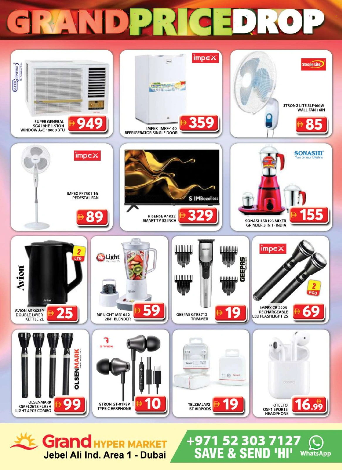Page 20 in Tuesday Bazar Offers at Grand Hypermarket UAE