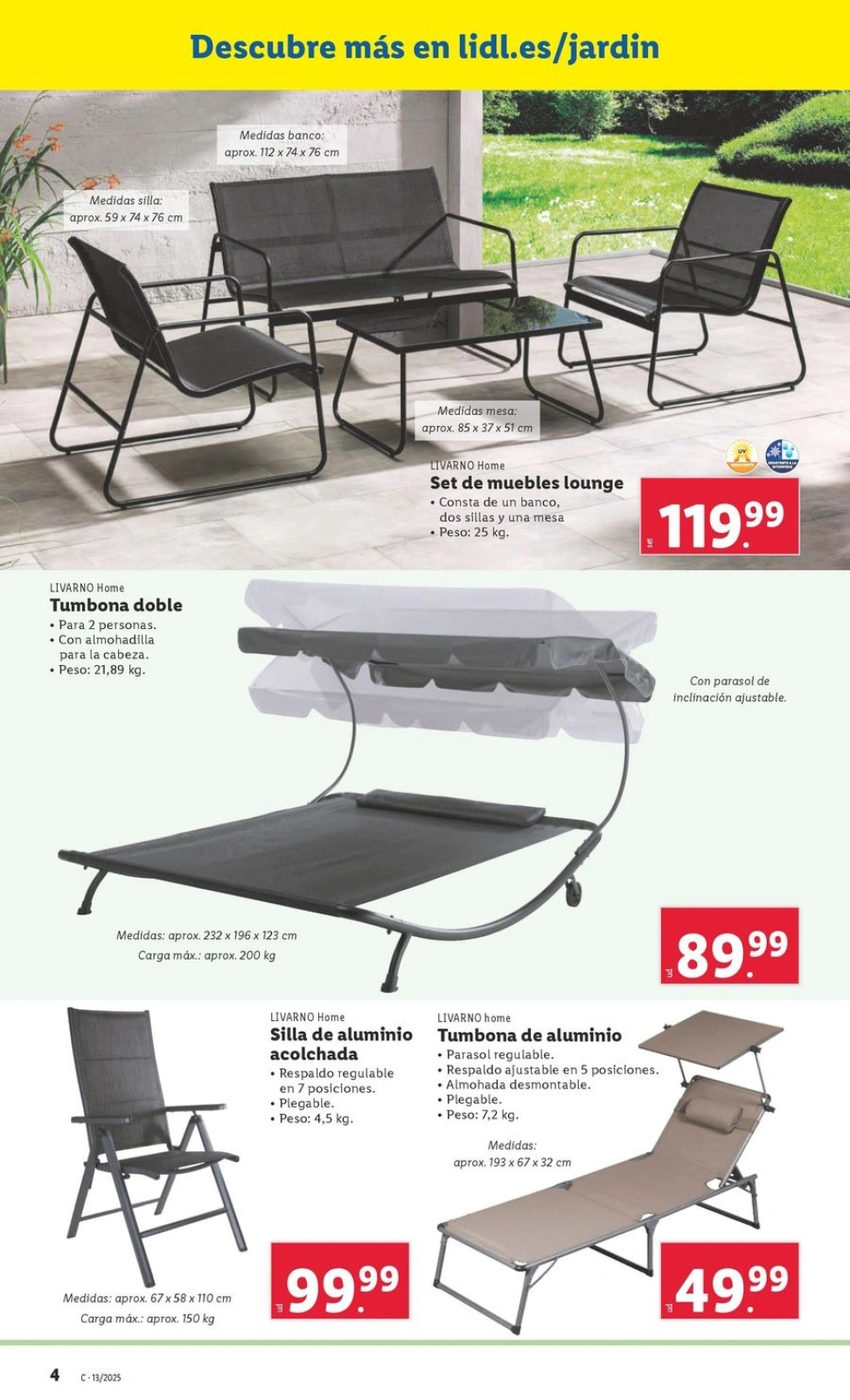 Page 4 in Offers Bring your GARDEN to life at Lidl Spain