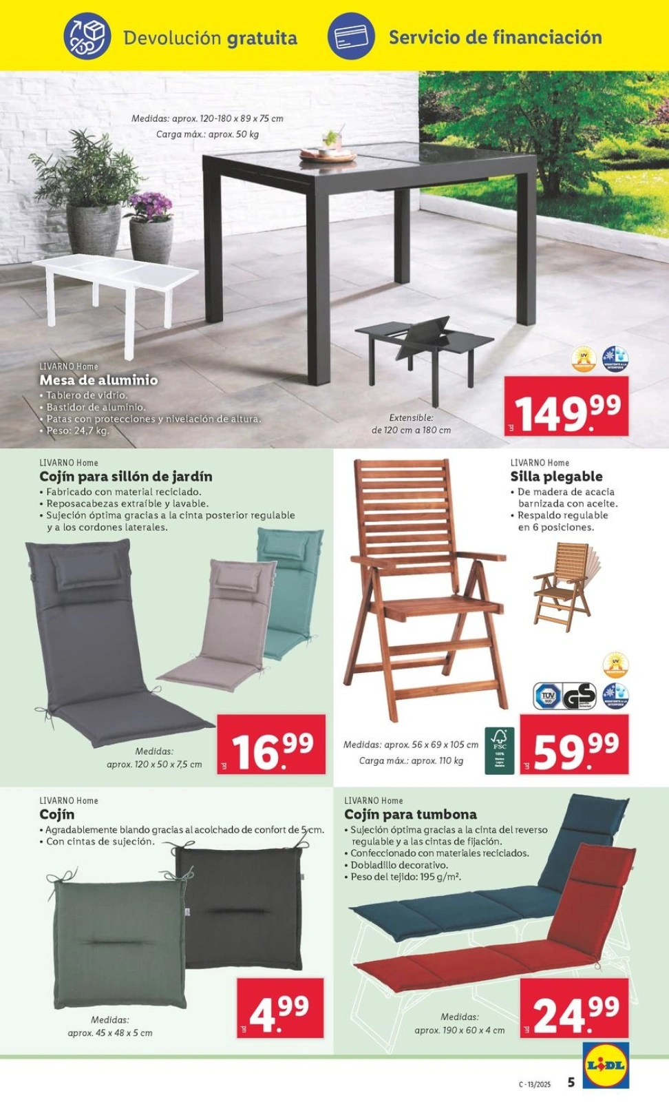 Page 5 in Offers Bring your GARDEN to life at Lidl Spain