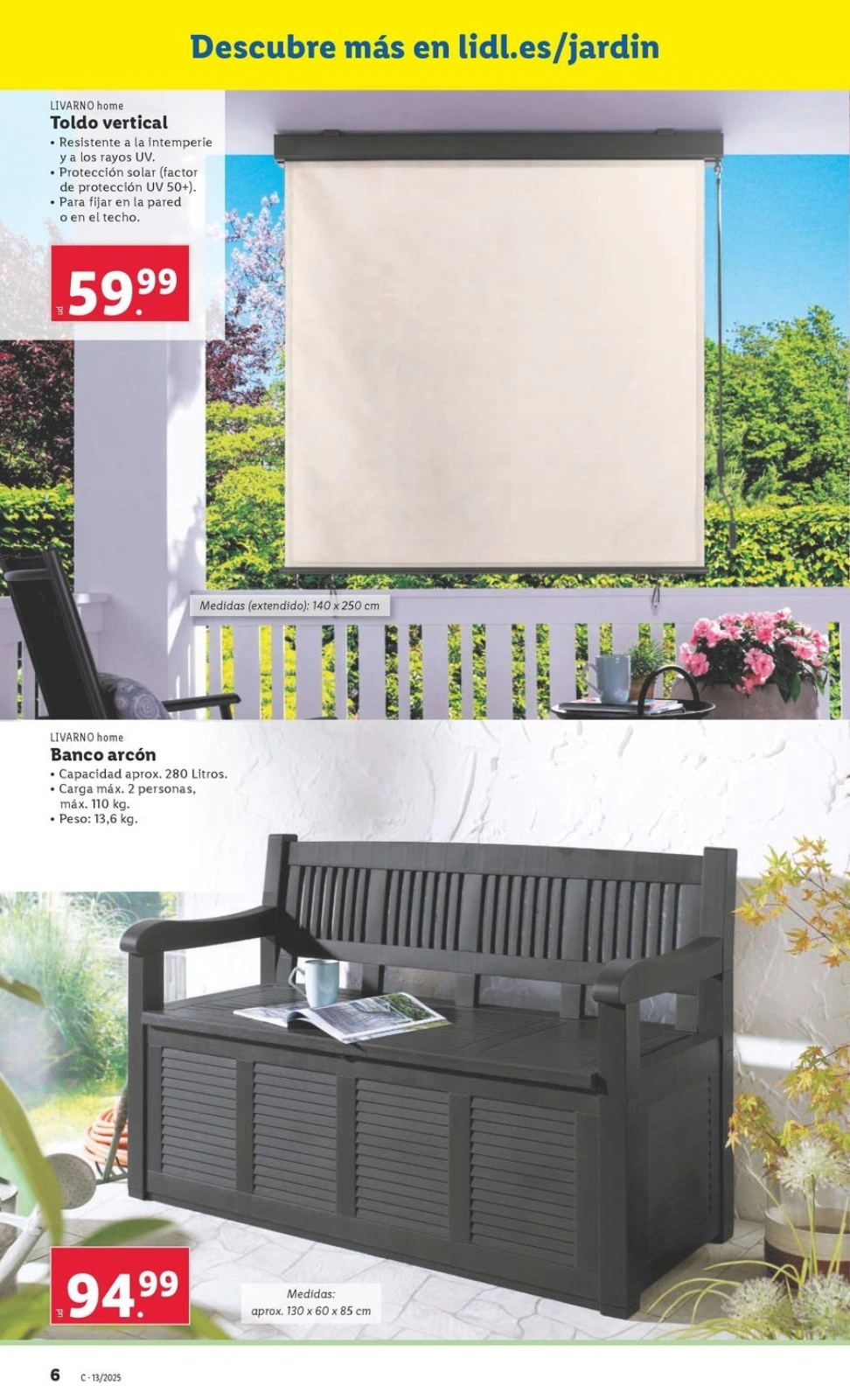 Page 6 in Offers Bring your GARDEN to life at Lidl Spain