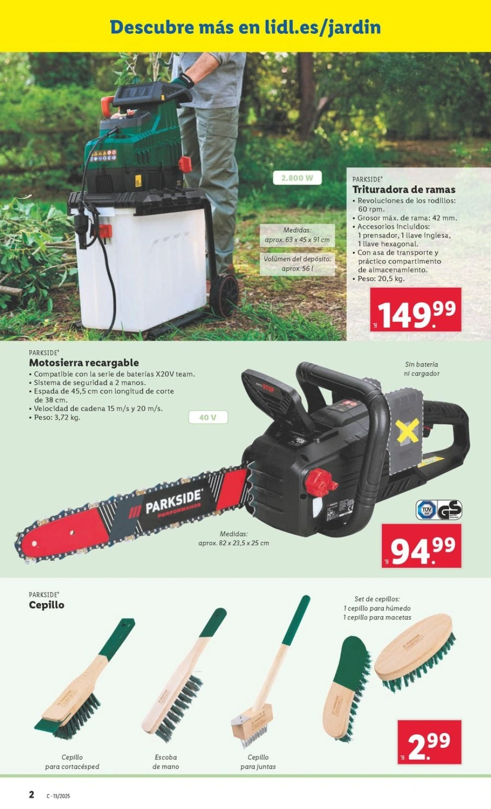 Page 2 in Offers Bring your GARDEN to life at Lidl Spain