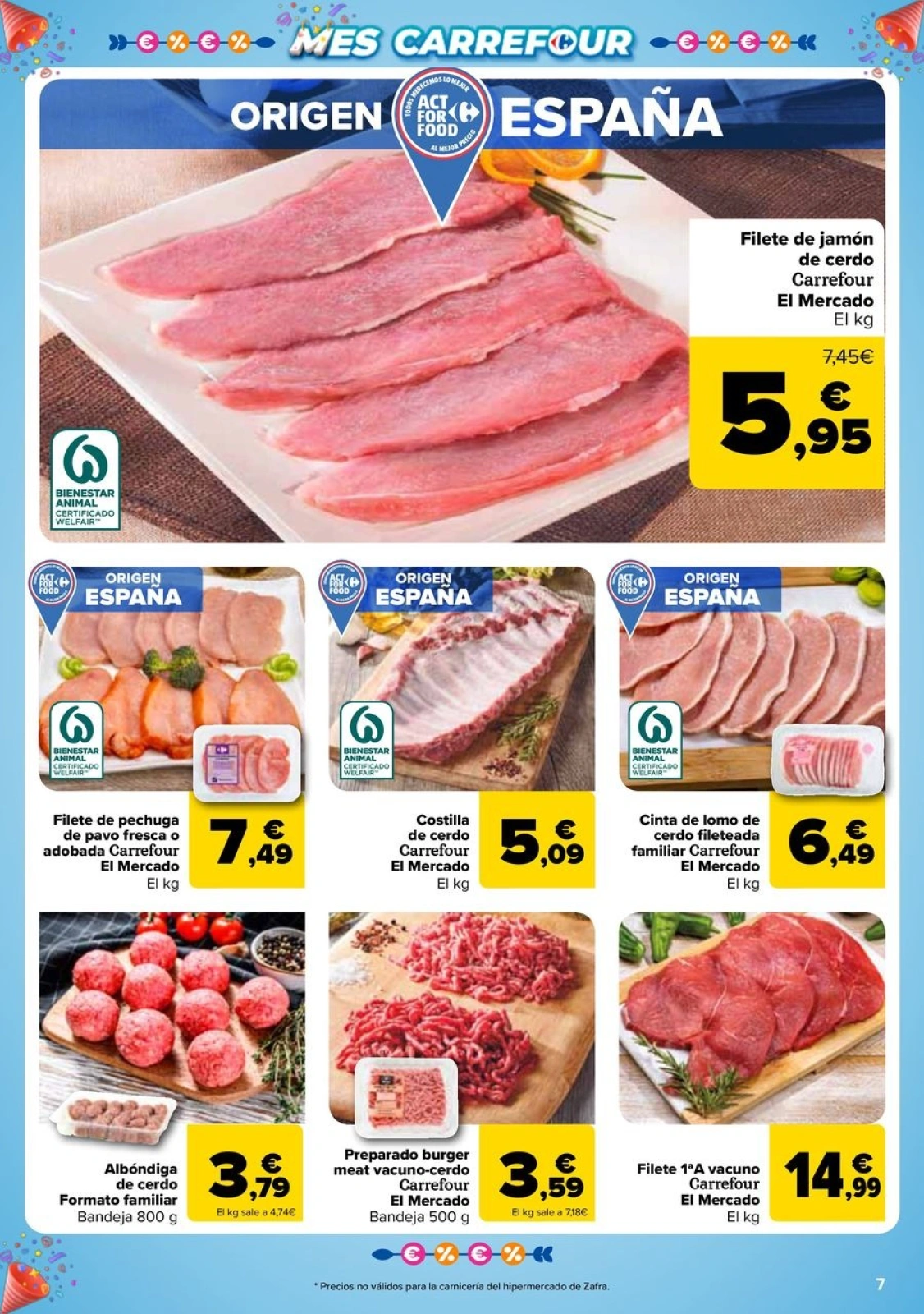 Página 7 en 50% QUE VUELVE + 2ªUD. AL -50% en Carrefour España