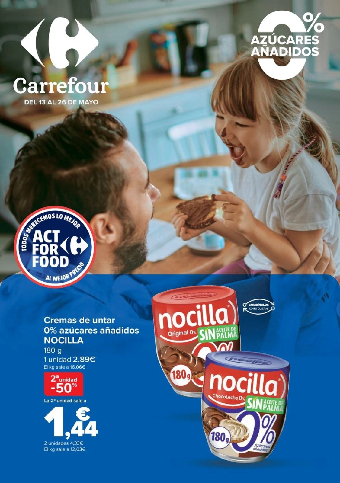 Page 1 in Offers without added sugars at Carrefour Spain