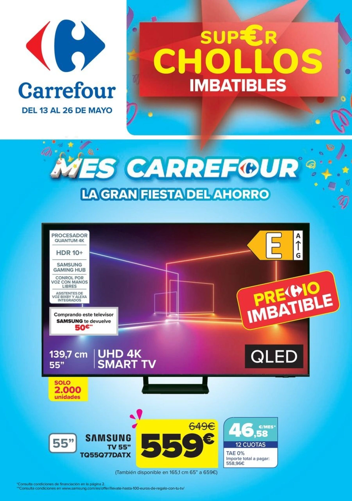 Página 1 en CHOLLOS NO ALIMENTACION en Carrefour España