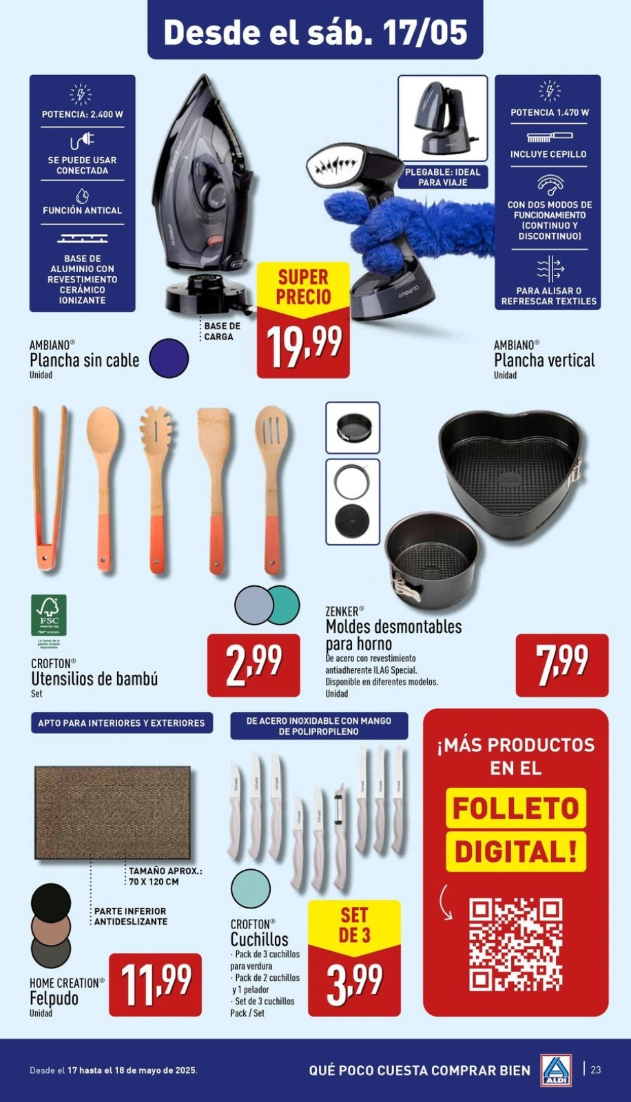 Page 23 in NEW STORE Offers in Madrid at ALDI Spain