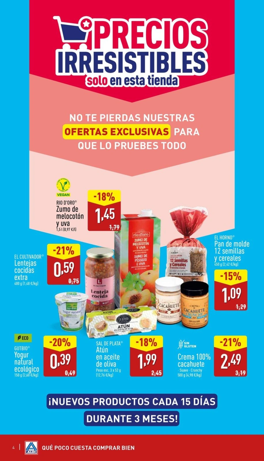 Page 4 in NEW STORE Offers in Madrid at ALDI Spain
