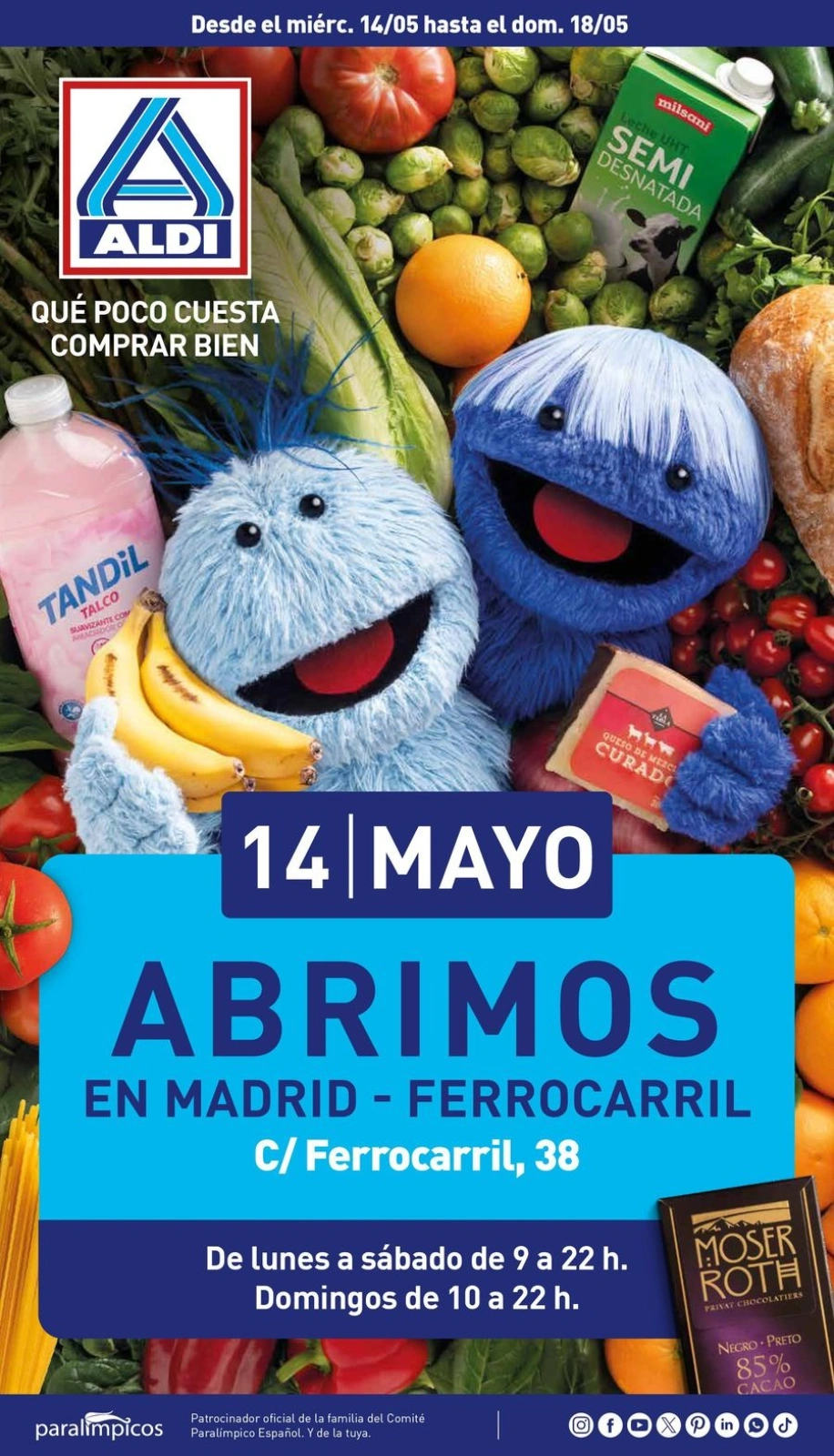 Page 1 in NEW STORE Offers in Madrid at ALDI Spain