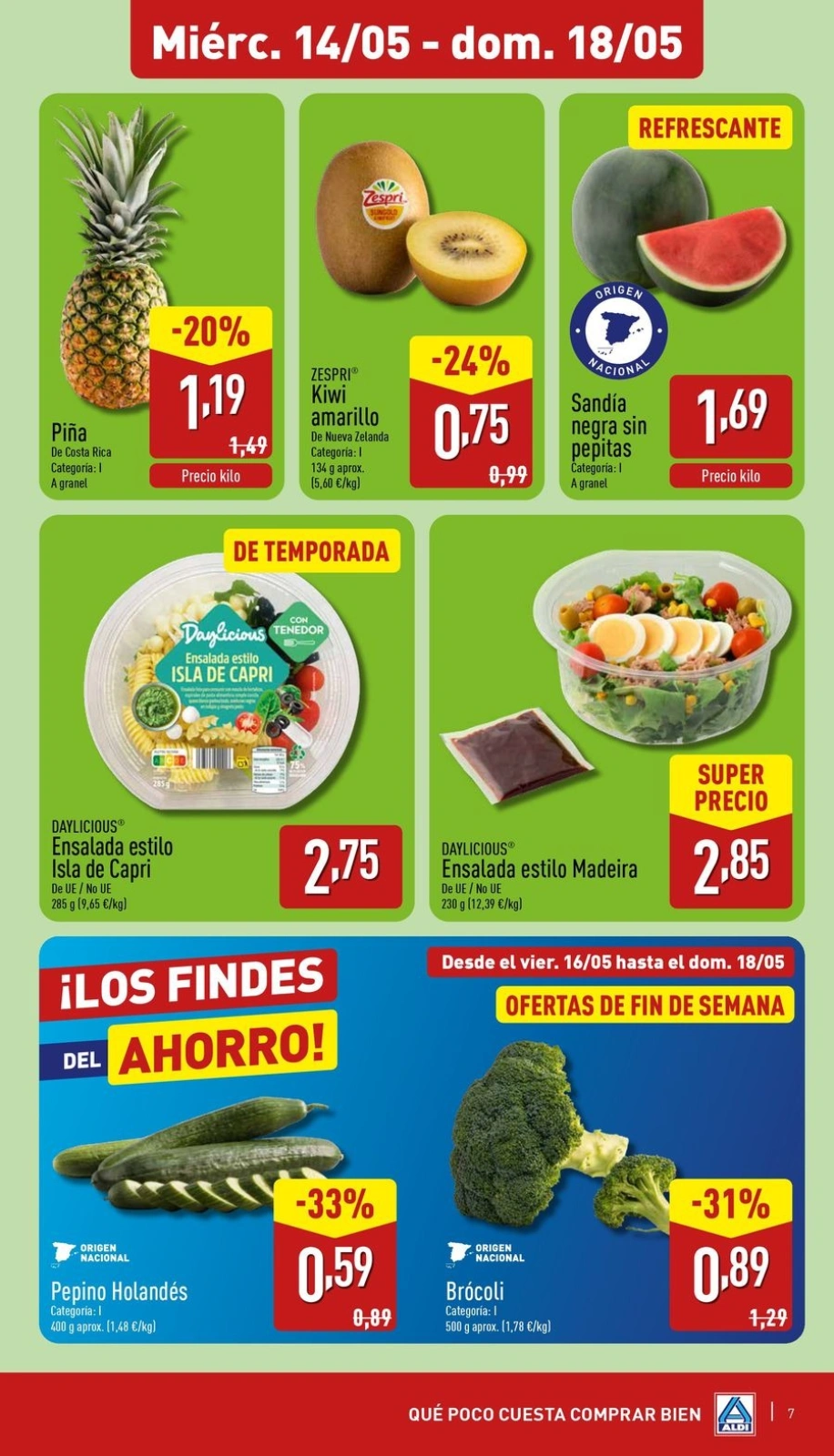 Page 7 in NEW STORE Offers in Madrid at ALDI Spain