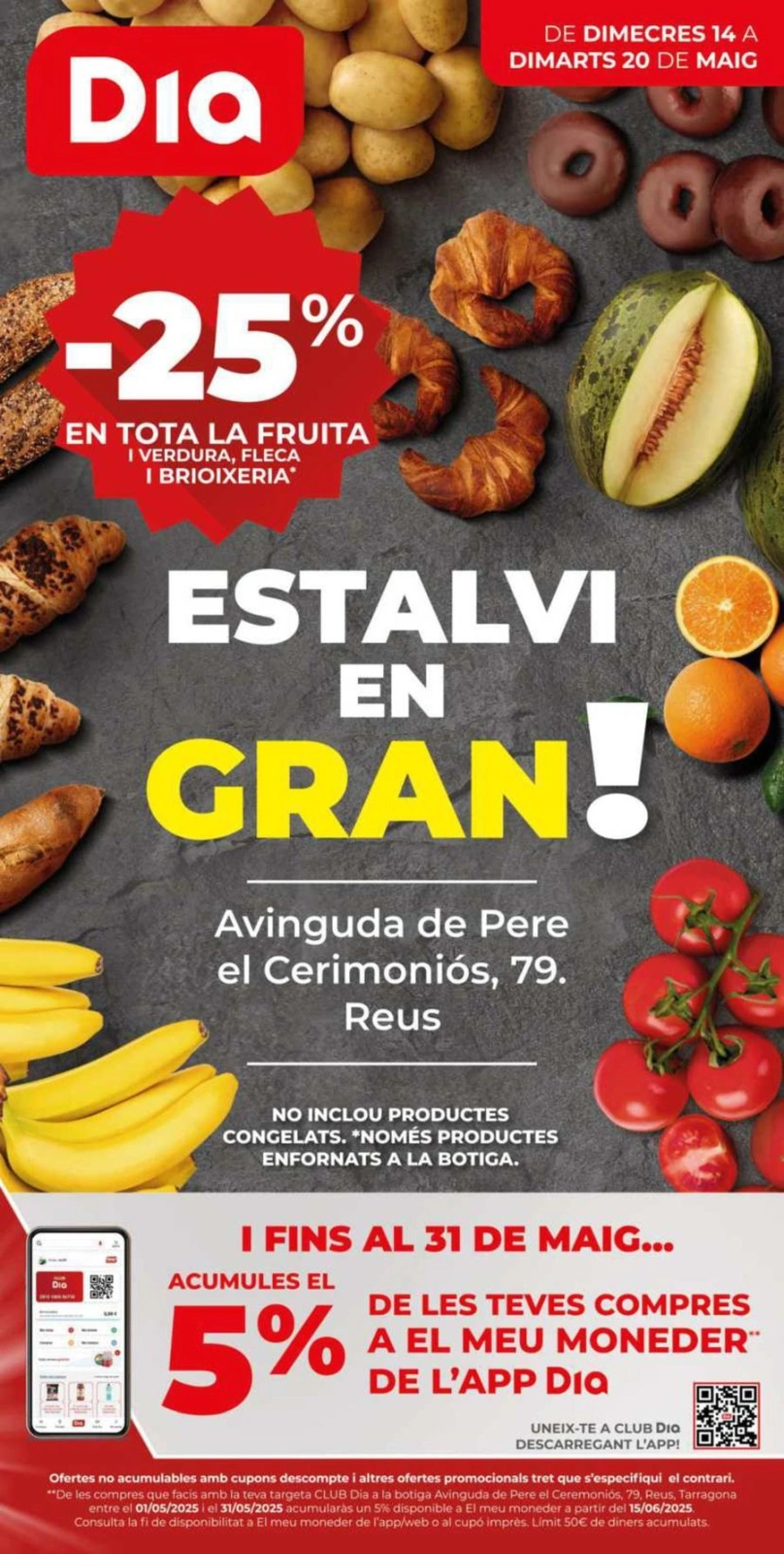 Page 1 dans Économies sur les bonnes affaires chez Dia Espagne