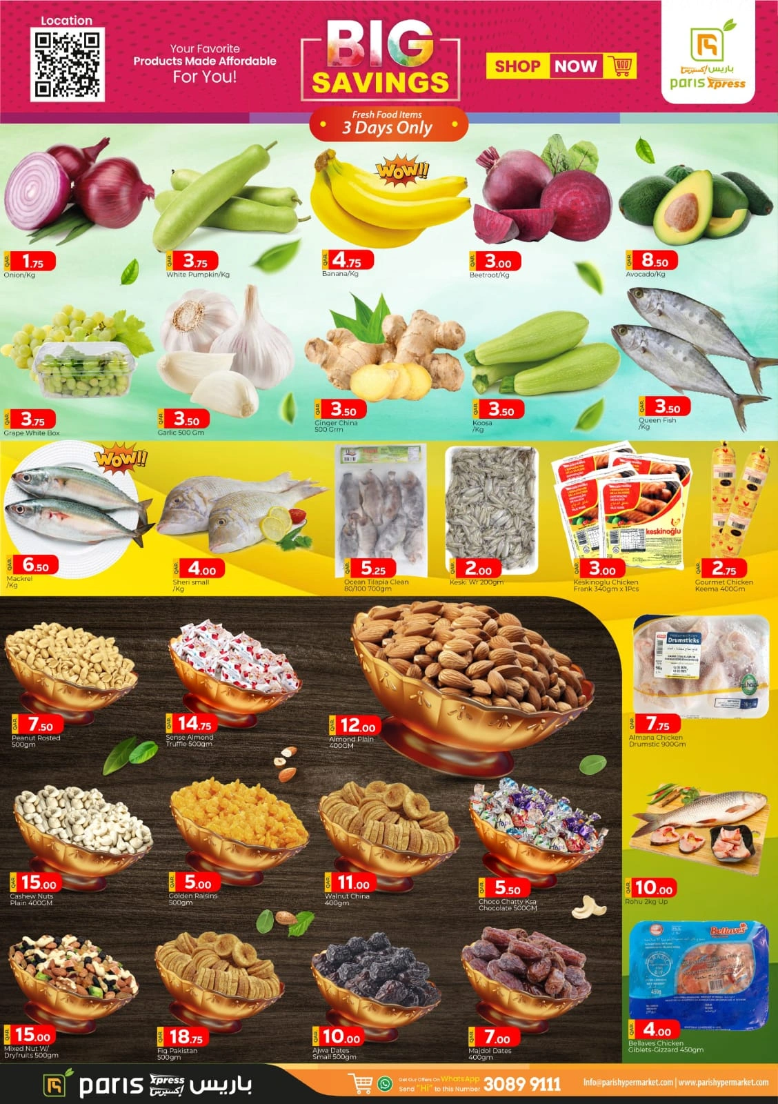 Page 2 dans Offres énormes chez Paris Express Qatar