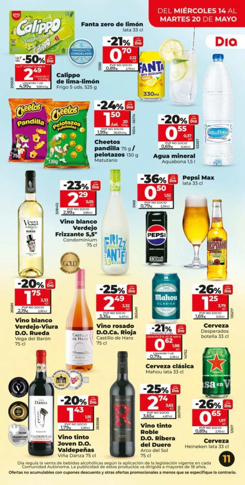 Página 11 en Nueva calidad Ofertas en Dia España