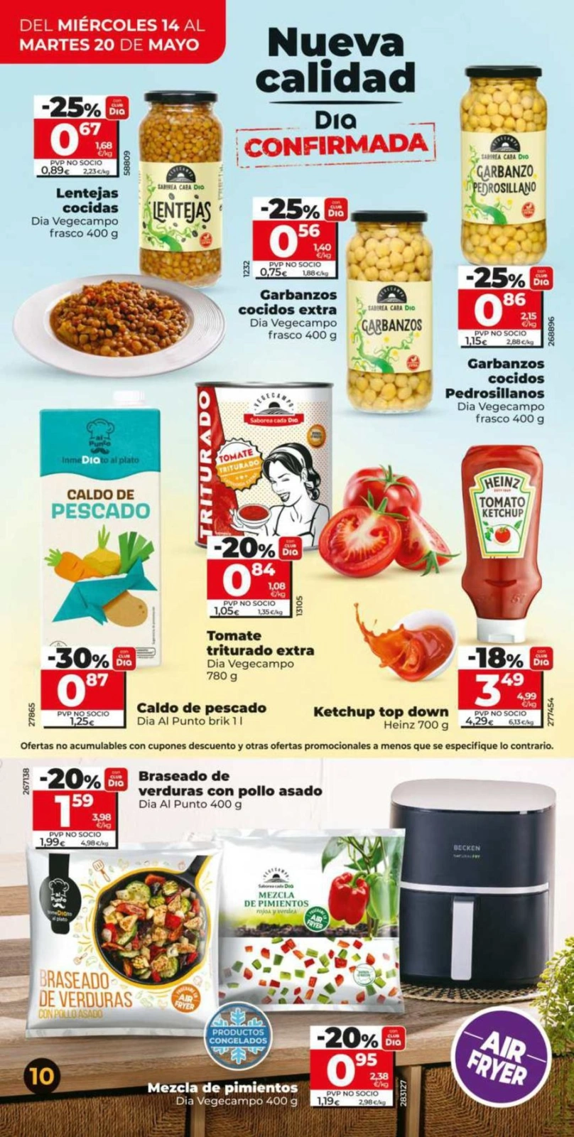 Página 10 en Nueva calidad Ofertas en Dia España