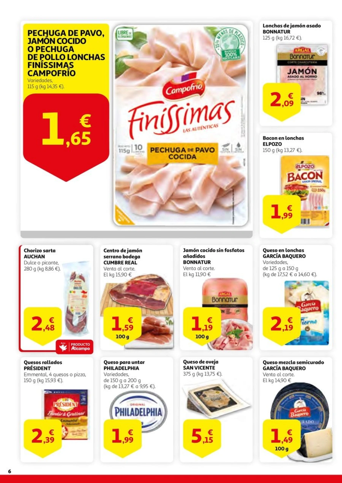 Página 6 en Guanya en estalvi en Alcampo España