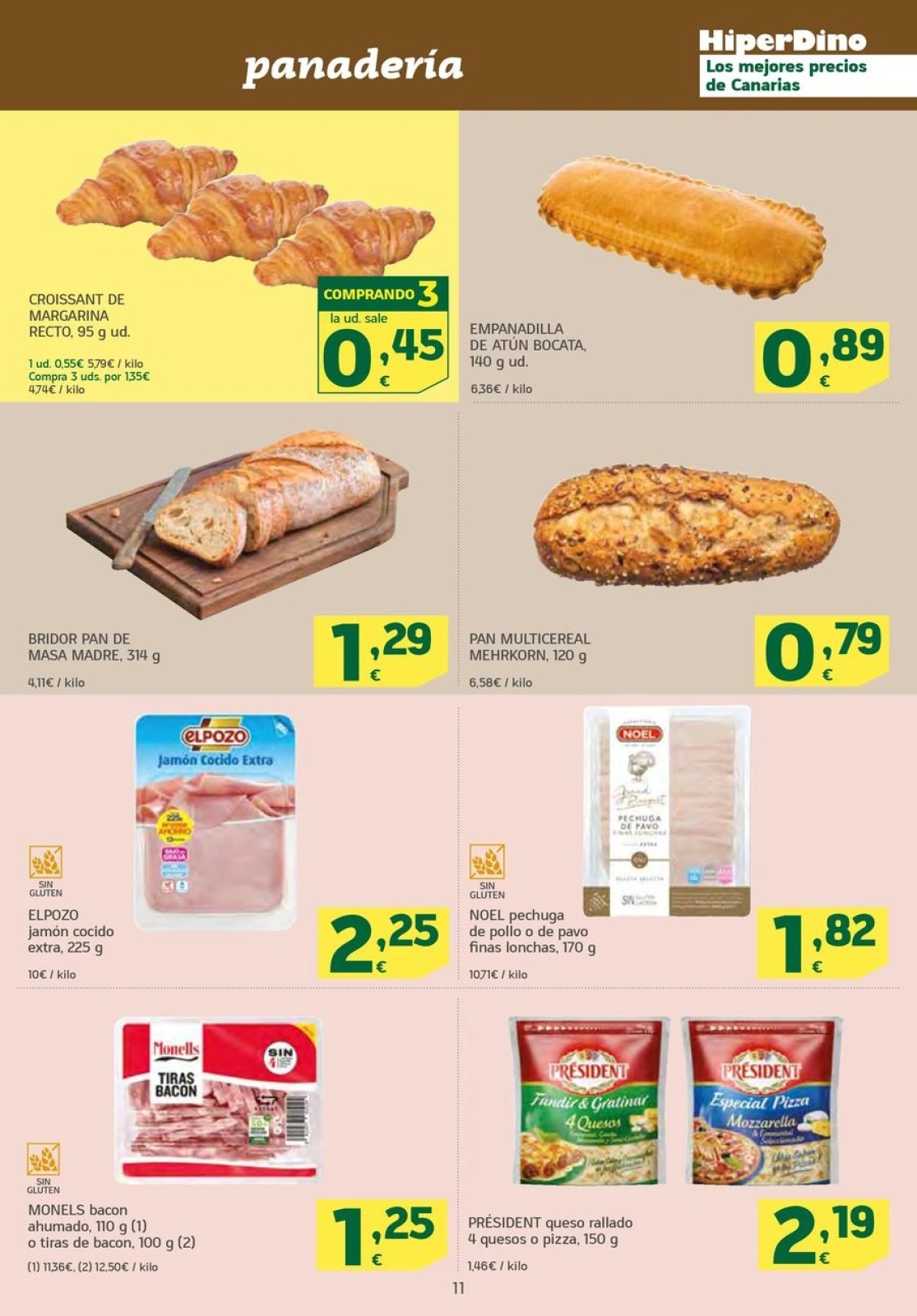 Page 11 in New Deals at HiperDino Spain