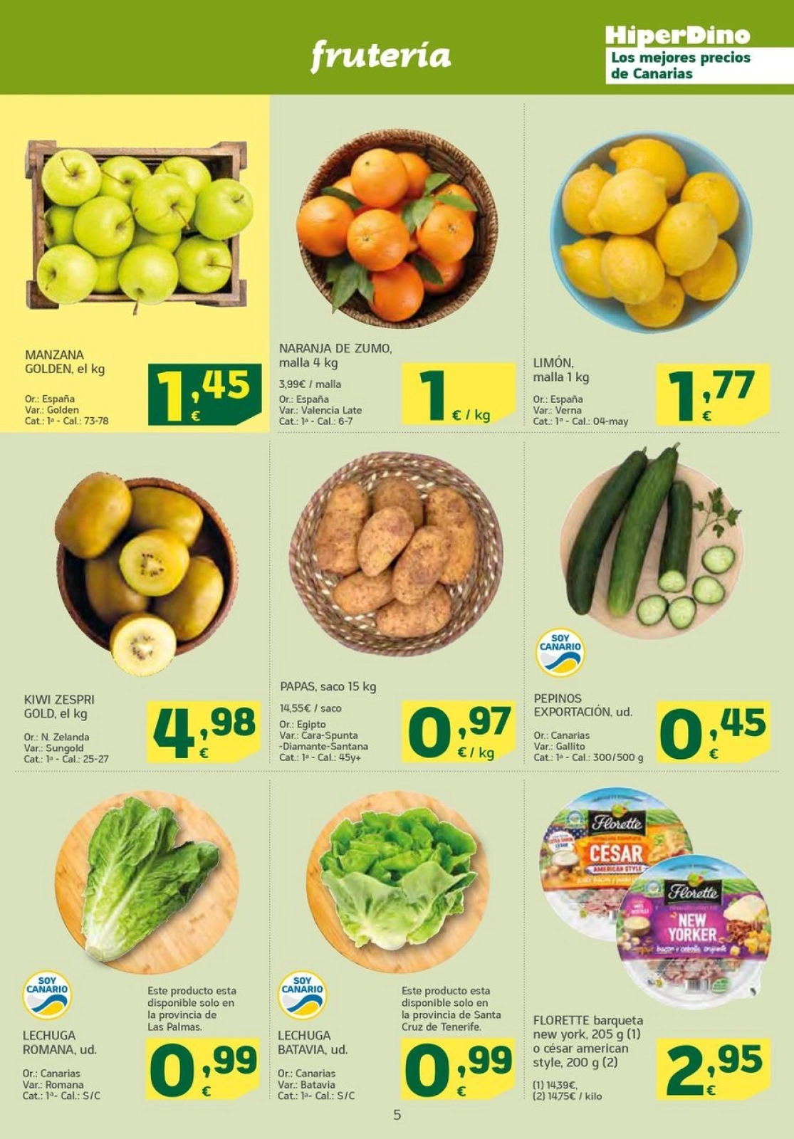 Page 5 in New Deals at HiperDino Spain