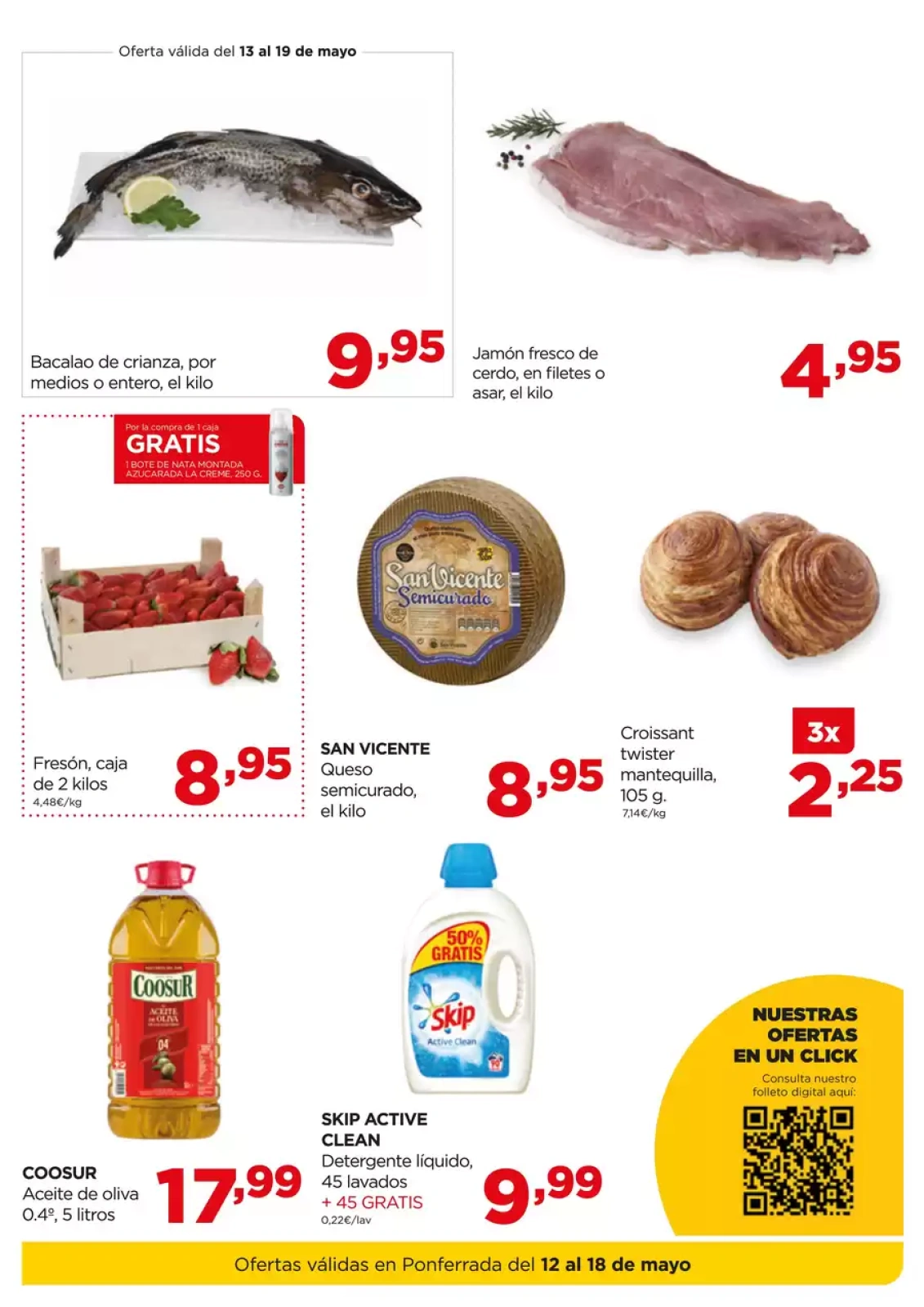 Page 2 dans Offres Ponferrada chez Supermarchés Alimerka Espagne