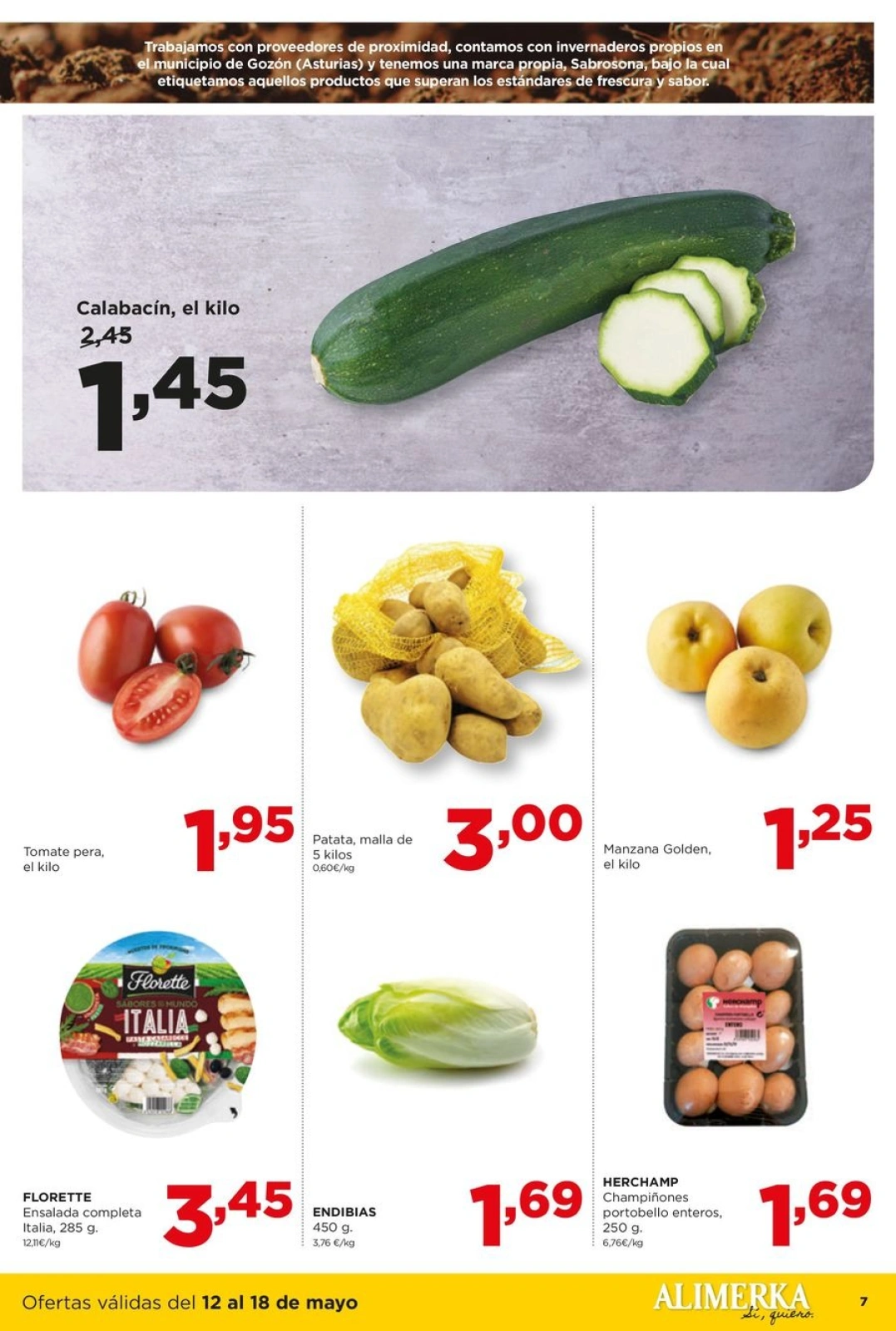 Página 7 en ofertas semanales en Alimerka Supermercados España