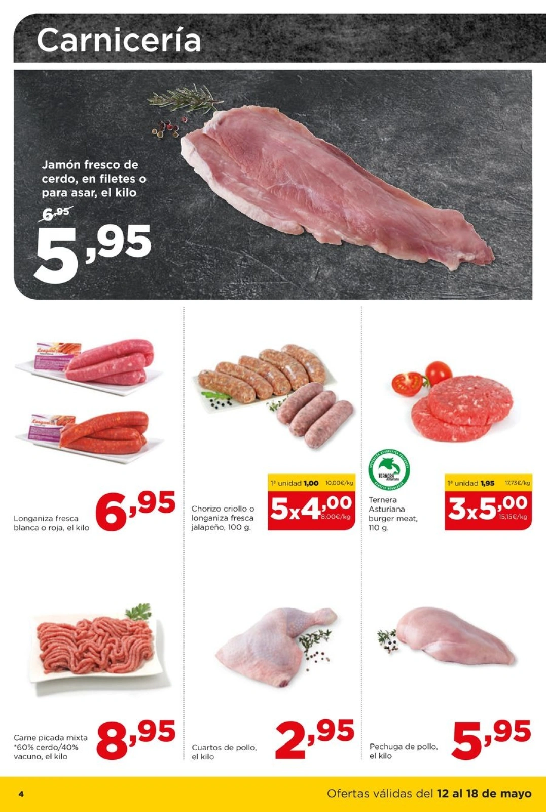 Página 4 en ofertas semanales en Alimerka Supermercados España