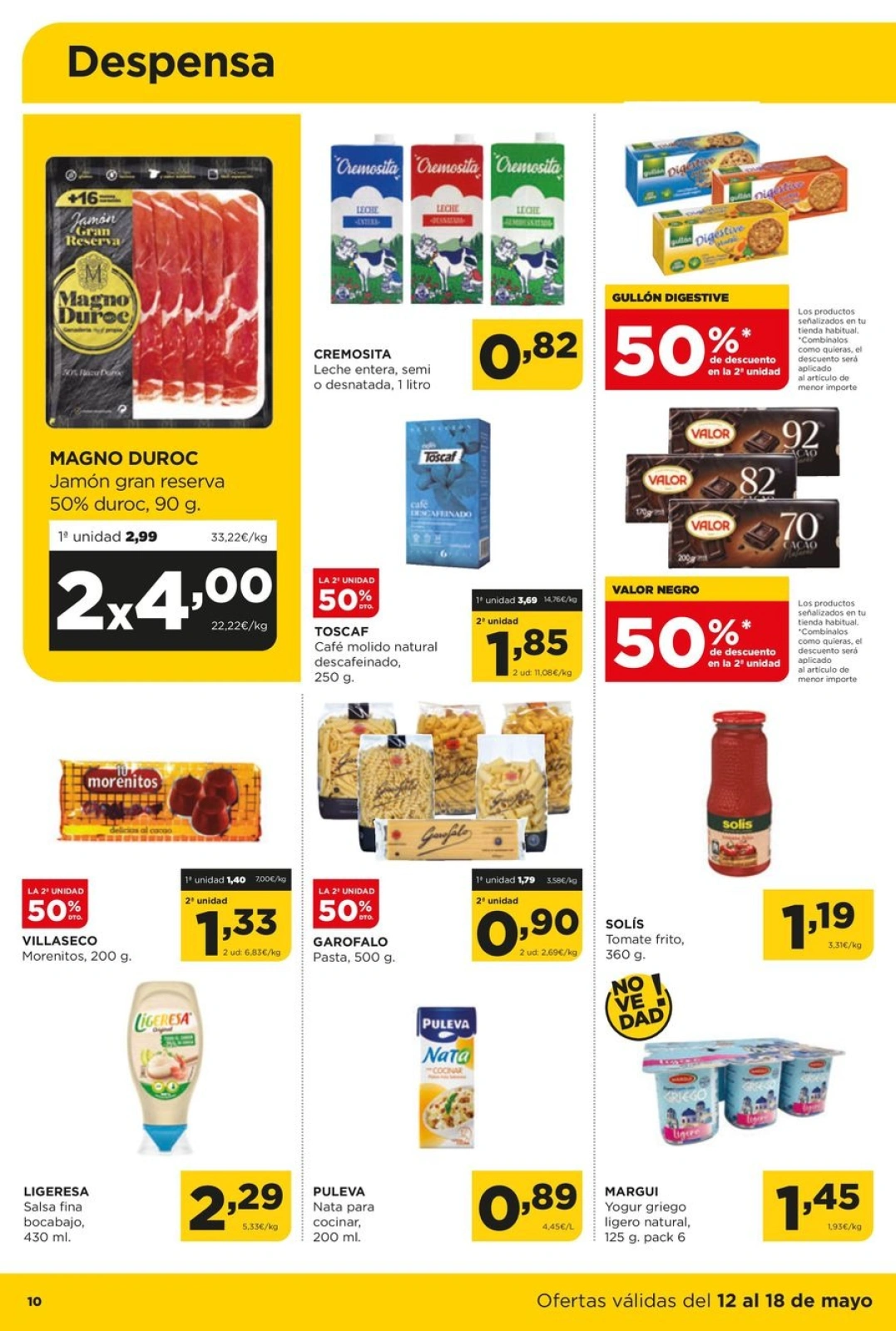 Página 10 en ofertas semanales en Alimerka Supermercados España
