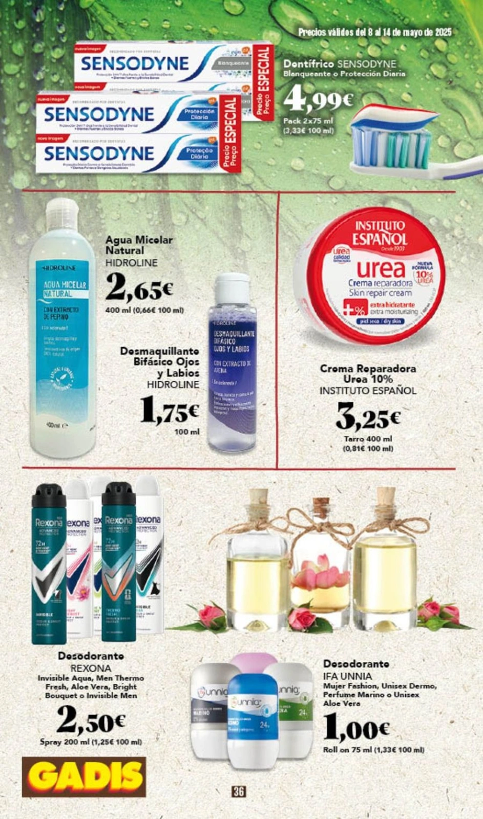 Página 36 en Nuevos precios en GADIS España