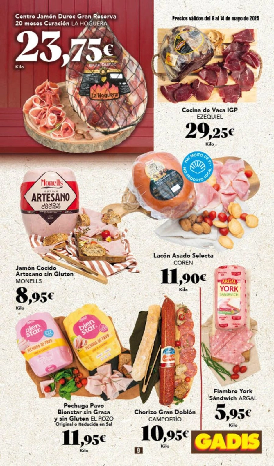 Página 9 en Nuevos precios en GADIS España