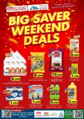 Page 1 in big saver weekend deals at KM trading & Al Safa Oman