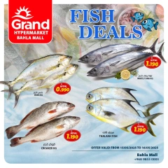 Página 1 en Deliciosas ofertas de pescado en Grand hipermercado Oman