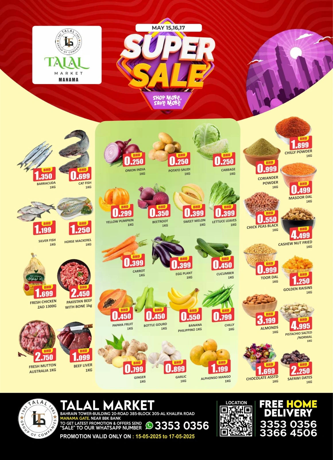 Page 1 in Super Sale at Talal Market Bahrain