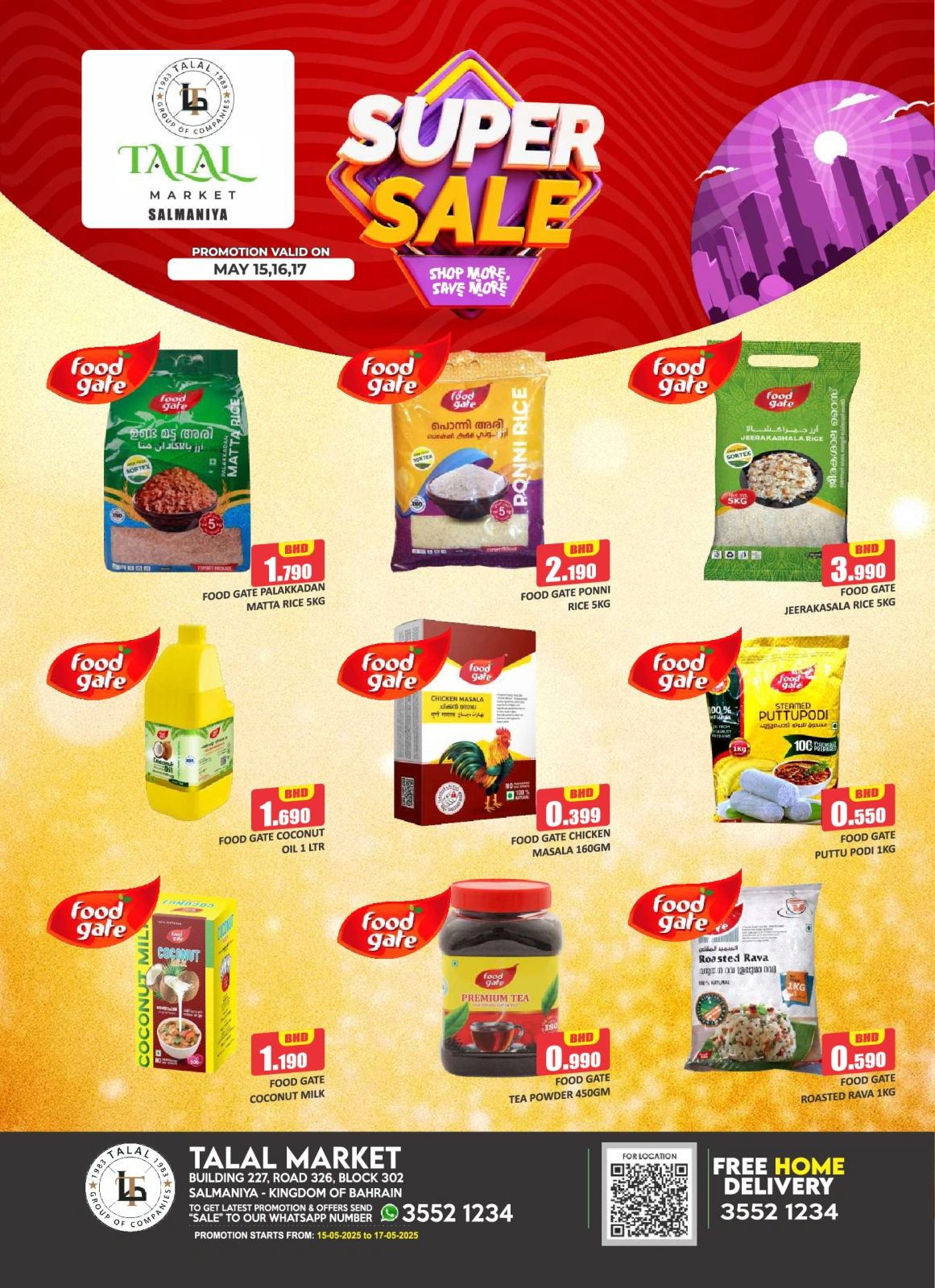 Page 1 dans Super réductions - succursale de Salmaniya chez Marché Talal Bahrein