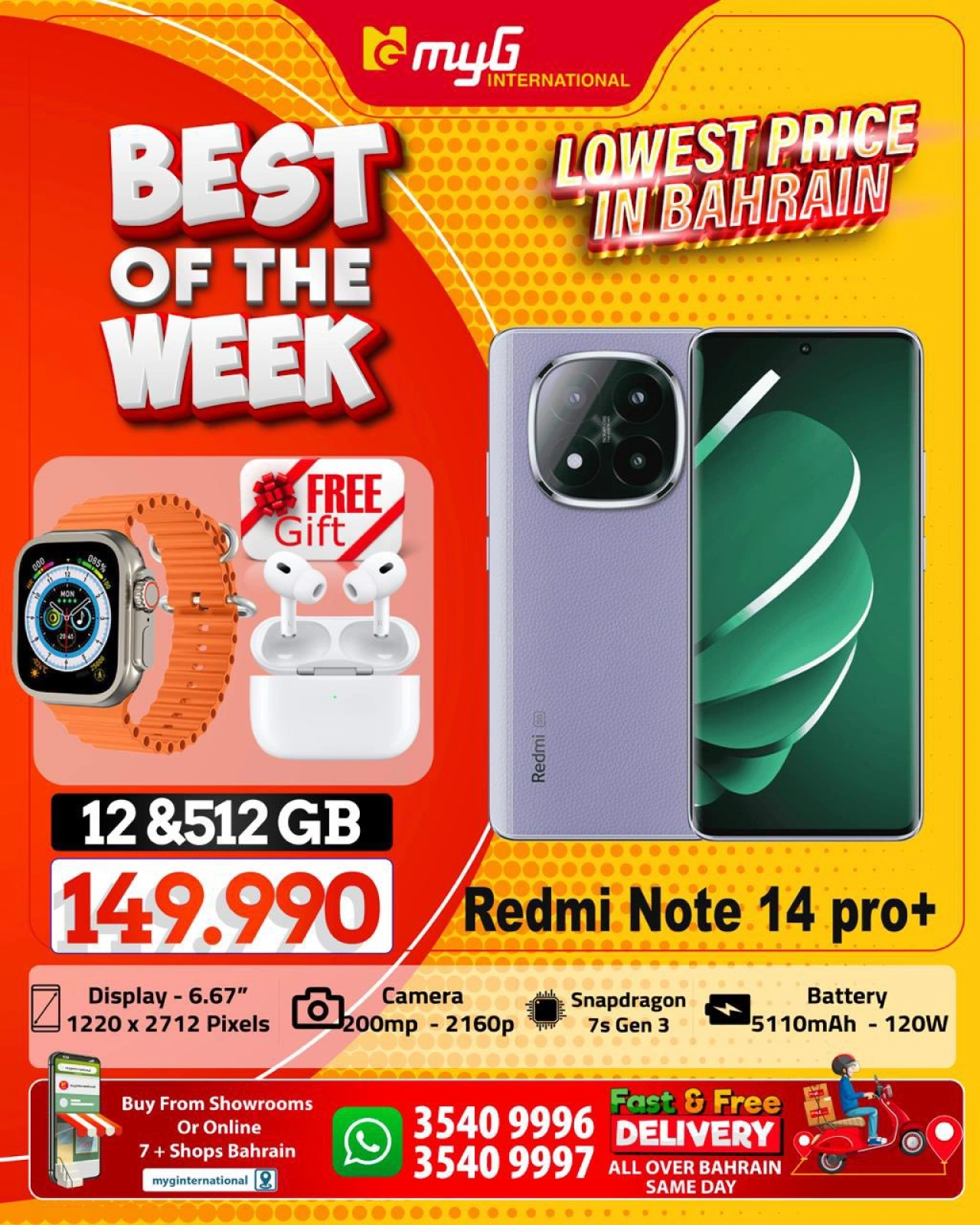 Page 8 in Best of the Week Offers at MYG International Bahrain