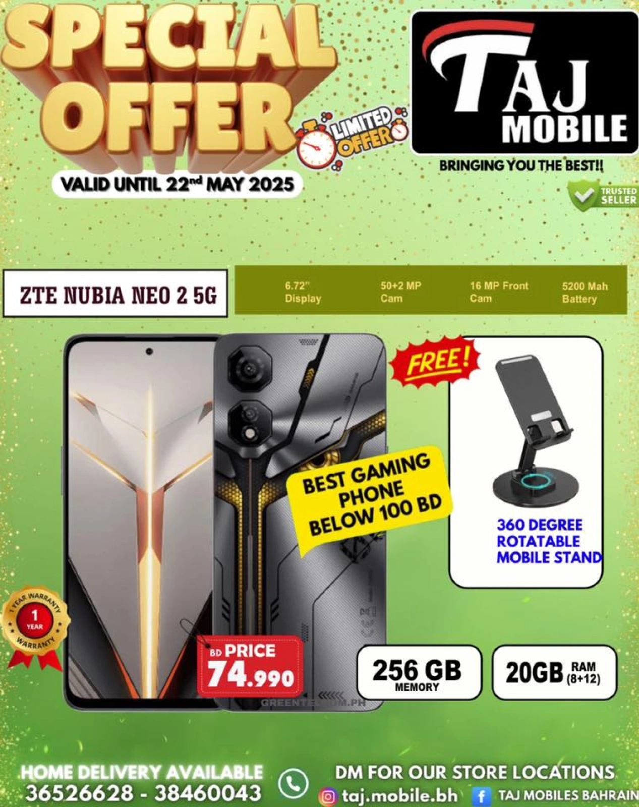 Page 39 in Special Offer at Taj Mobiles Bahrain