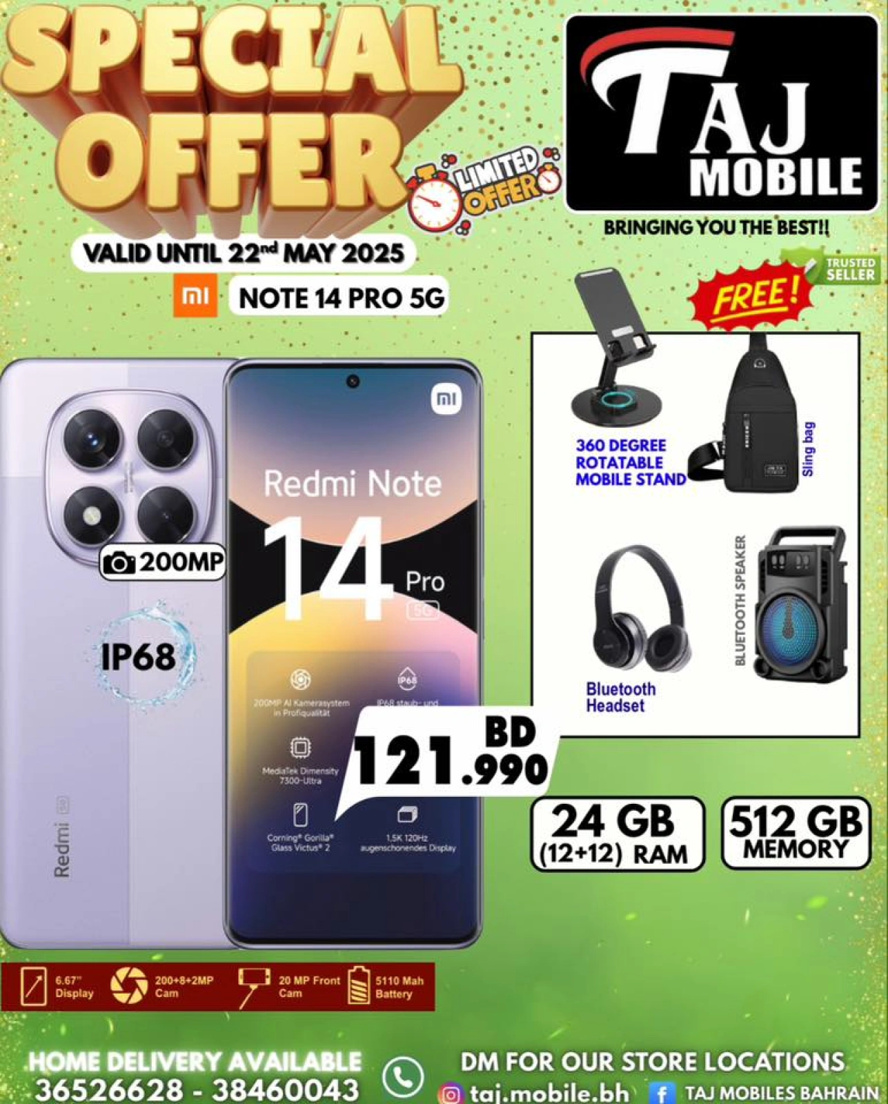 Page 29 in Special Offer at Taj Mobiles Bahrain