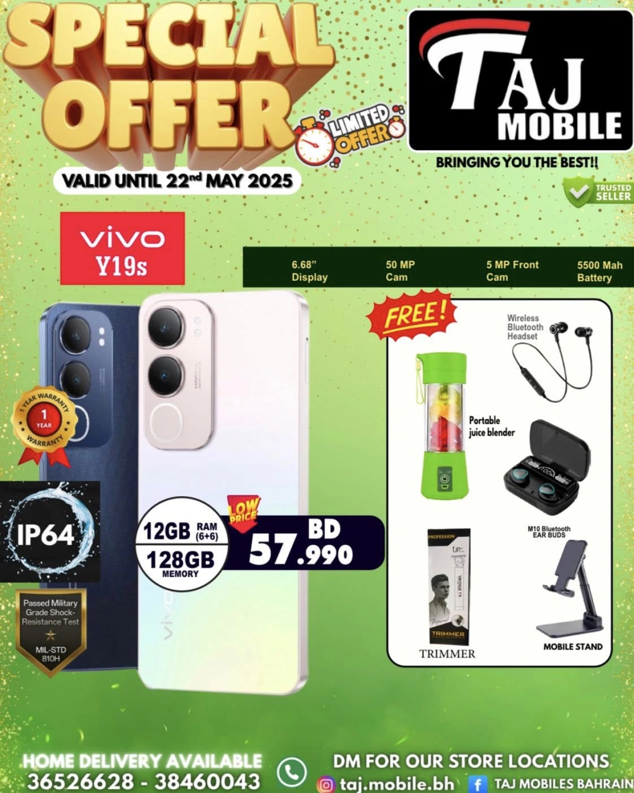 Page 44 in Special Offer at Taj Mobiles Bahrain