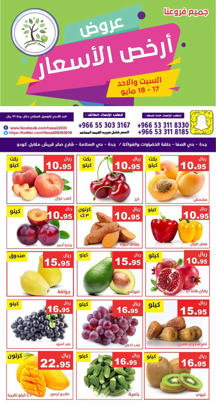 Page 2 dans Offres au meilleur prix chez Hasad Albasatin Arabie Saoudite