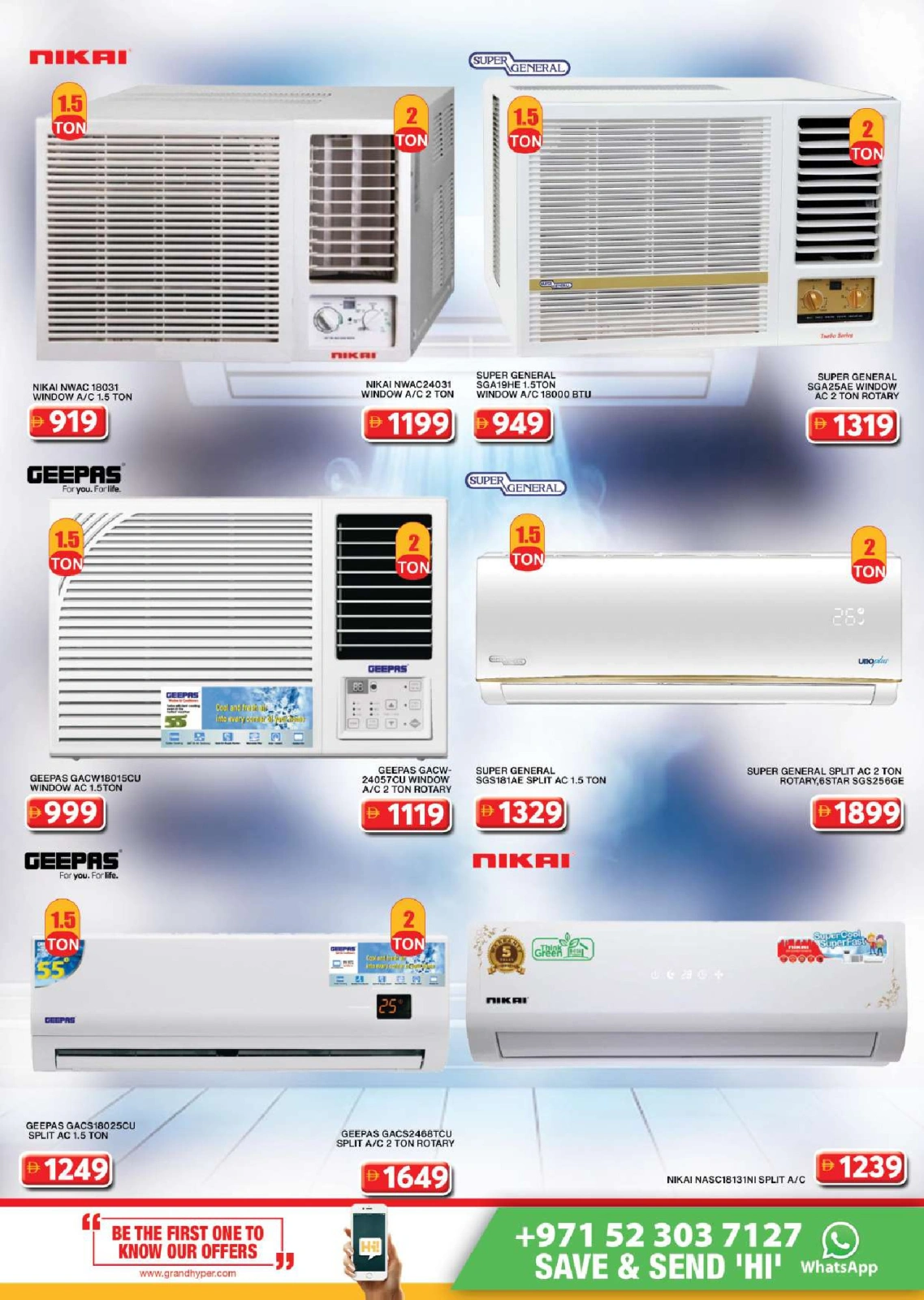Page 37 in Sunday Specials at Grand Hypermarket UAE