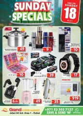 Page 5 in Sunday Specials at Grand Hypermarket UAE