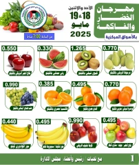 Página 1 en Ofertas de frutas y verduras en Cooperativa Sabah Al Salem Kuwait