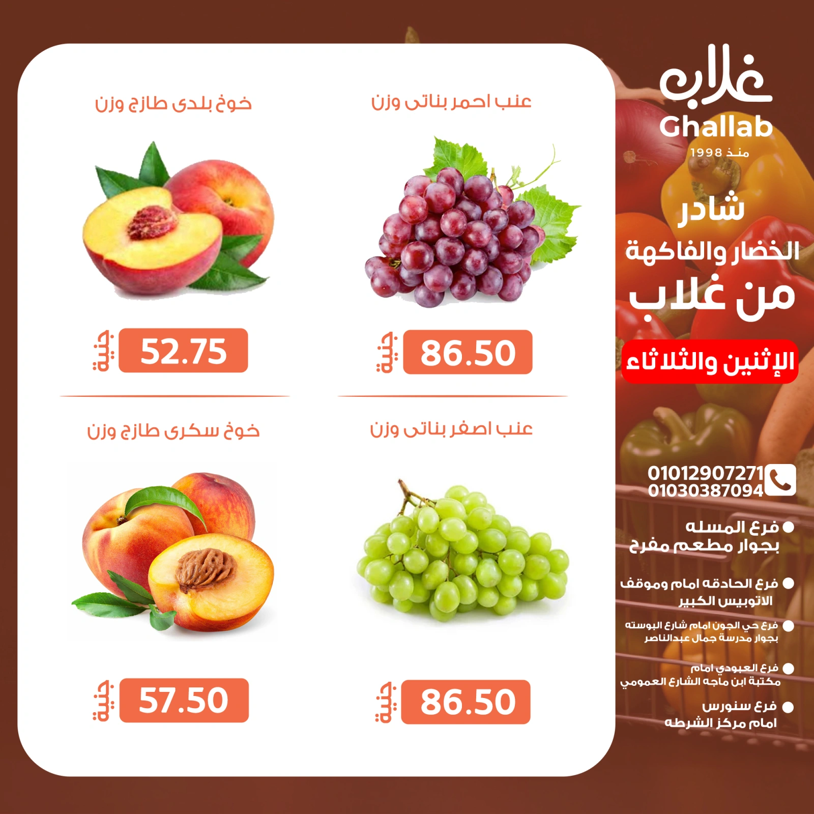 Page 12 dans Fresh deals chez Marchés de Ghallab Egypte