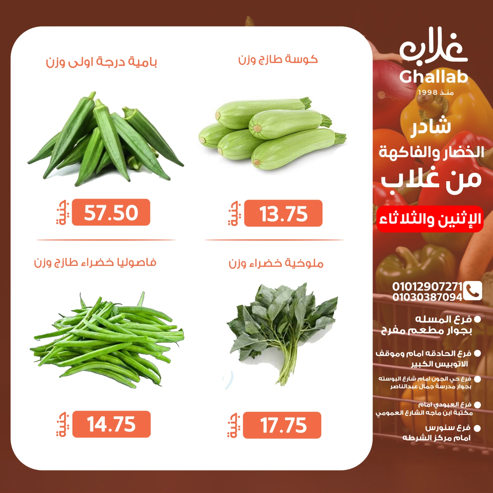Page 10 dans Fresh deals chez Marchés de Ghallab Egypte