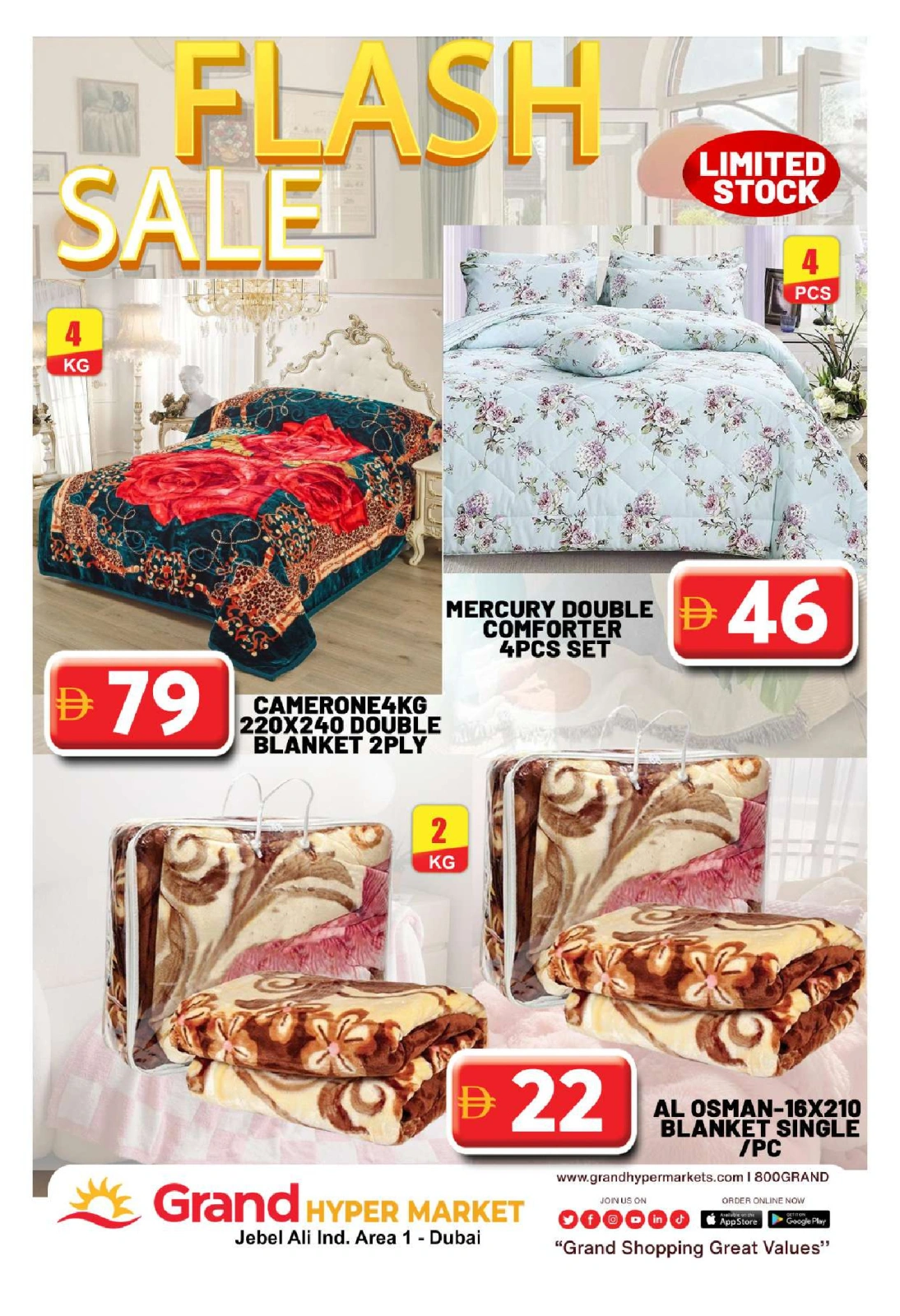 Page 12 in Tuesday Bazar Offers at Grand Hypermarket UAE
