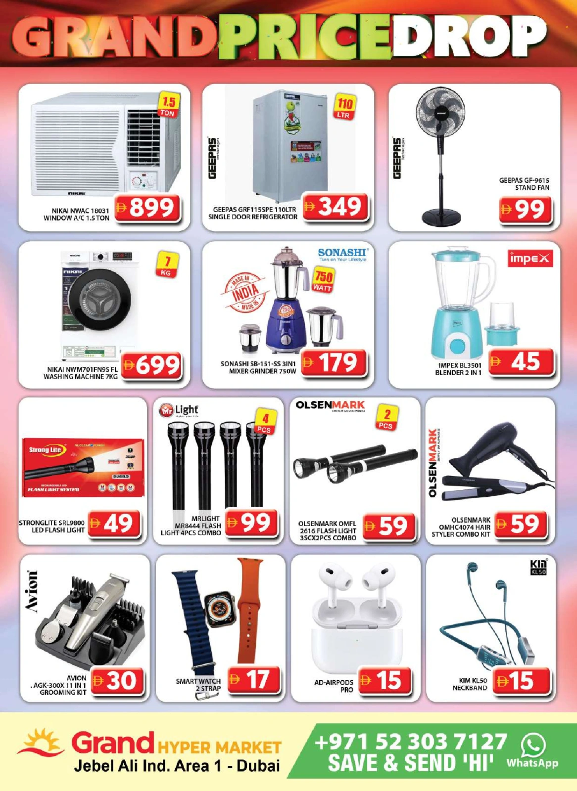 Page 19 in Tuesday Bazar Offers at Grand Hypermarket UAE