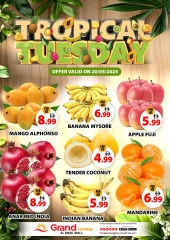 Page 1 in Tuesday Bazar Offers at Grand Hypermarket UAE