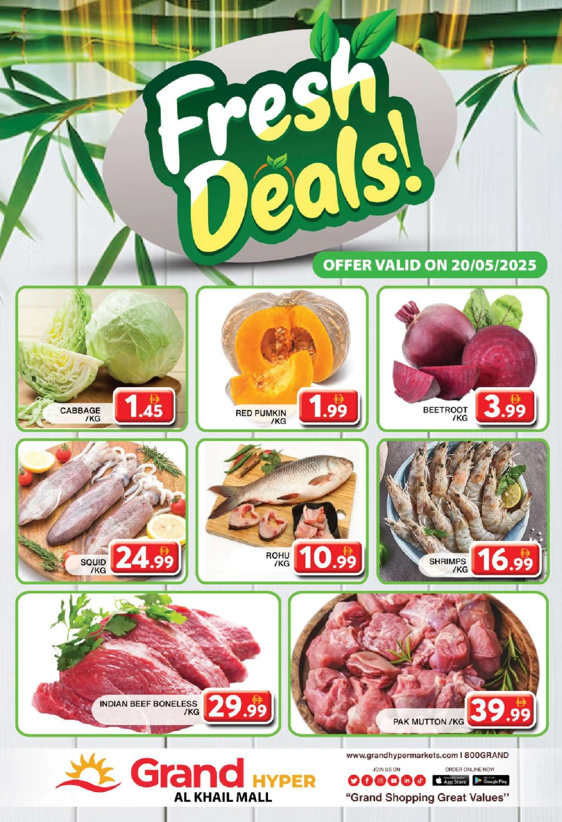 Page 2 in Tuesday Bazar Offers at Grand Hypermarket UAE