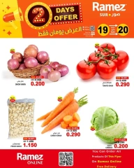 Page 1 in SUPER 2 DAYS Offers at Ramez Markets Oman