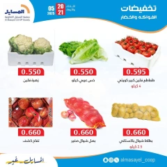 صفحة 7 |عروض الخضار والفاكهة لدي جمعية المسايل الكويت