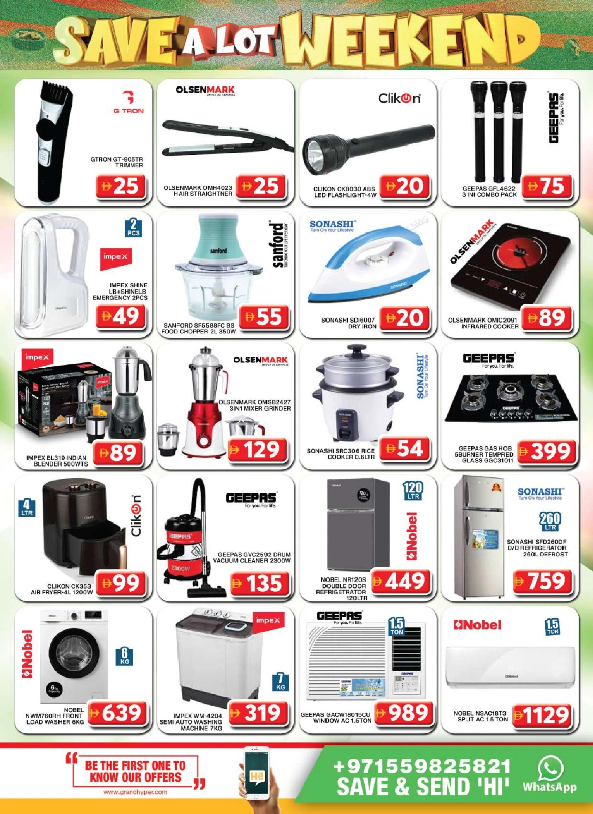 Page 15 in Weekend Saving at Grand Hypermarket UAE