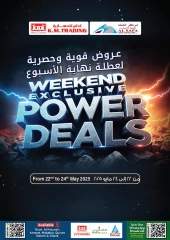 Página 1 en grandes ofertas de ahorro de fin de semana en Comercio de KM y Al Safa Oman